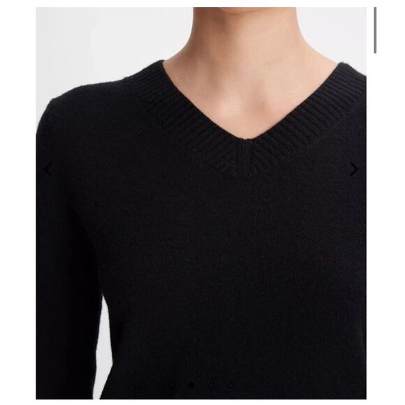 Vince Women's Wool-Blend V-Neck Sweater - Medium - Picture 3 of 10